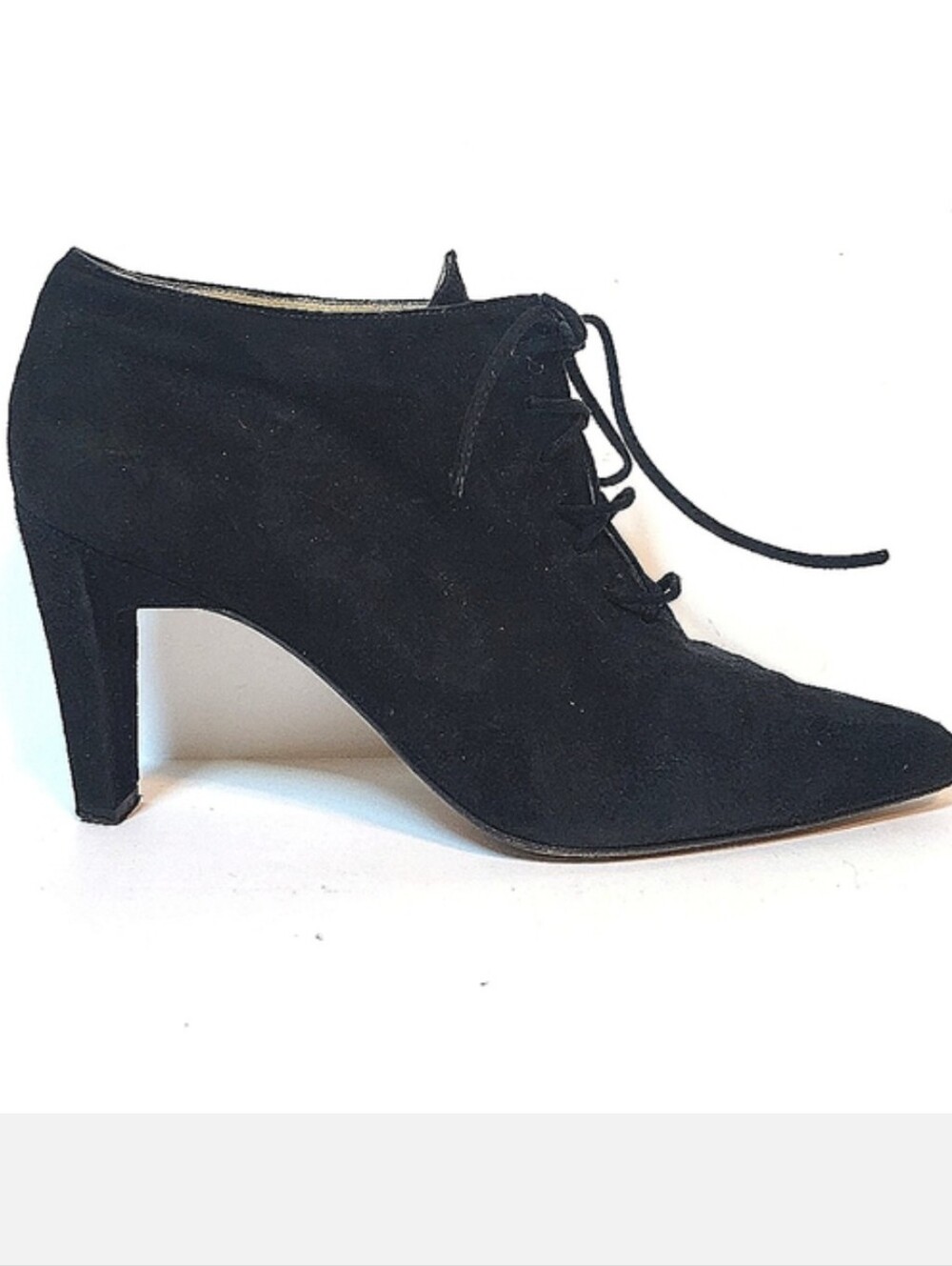 Via Spiga women's black suede leather ankle boots made in Italy Women's size 8